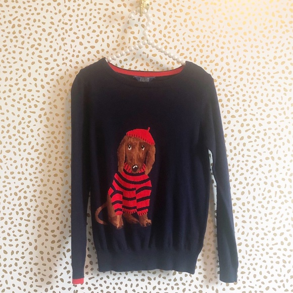 Joules Sweaters Nwt Joules Miranda Intarsia Dachshund Sweater